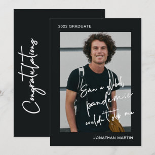 Convite Até mesmo uma Festa de formatura fotográfica única