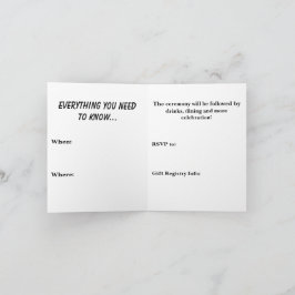 Convite Até que a Morte