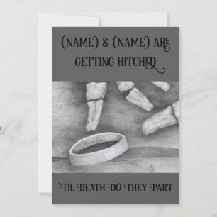 Convite Até que a Morte nos Separe