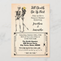 Até que a morte nos separe casais chás