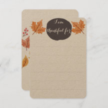 Atividade de Mesa Familiar de Ação de Graças| List