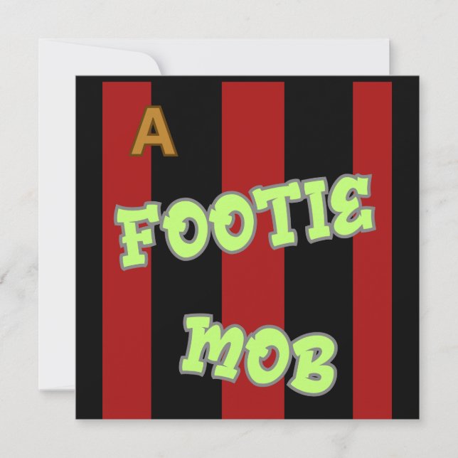 Convite Atlanta Footie Mob United MLS Fans (Frente)