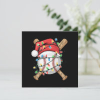 Atleta de beisebol de Natal Esportes Papai Noel