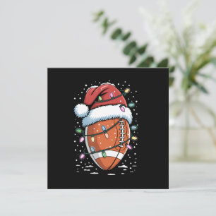 Convite Atleta de Futebol Americano de Natal Esportivo 