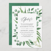Atualização de Casamento Eucalyptus Greenery