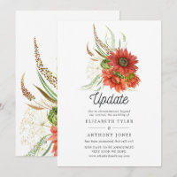 Atualização de casamento rústico boêmio com girass
