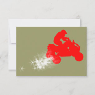 Convite atv: trilha de sujeira