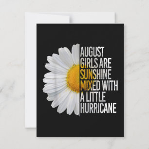 Convite August Birthday Womens Gift Funny Quote Gift