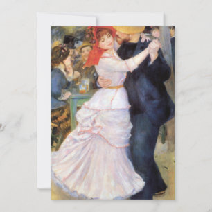 Convite Auguste Renoir - Dança em Bougal