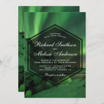 Aurora Glacier Lights Invitation