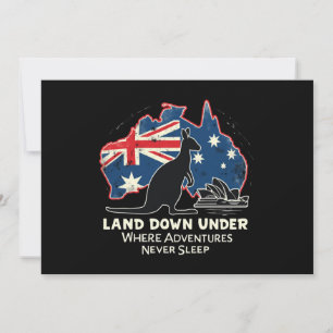 Convite Austrália, Kangaroo Aussies, desce abaixo