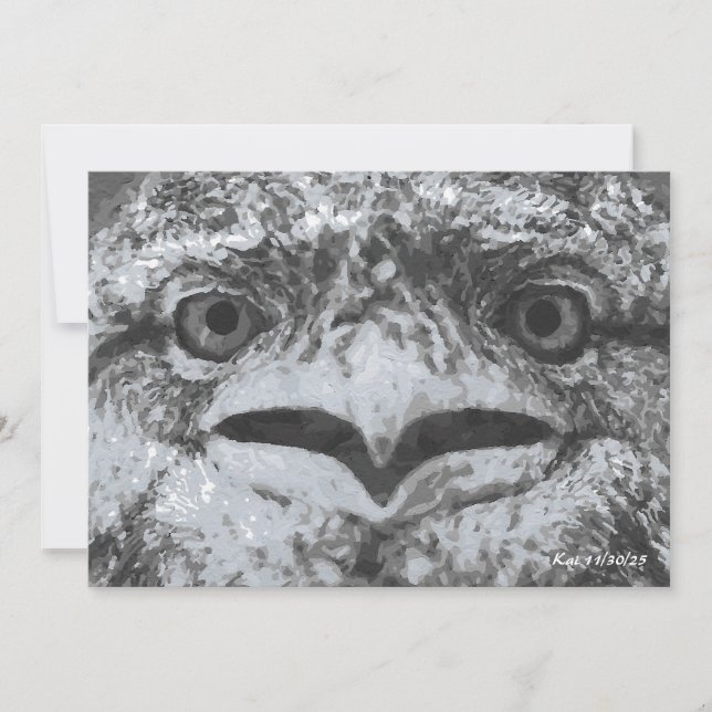 Convite Australian Wildlife, Nature's Curmudgeon, Animal (Frente)