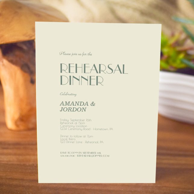 Convite Autumn Boho Deco | Janto de ensaio de Creme (Criador carregado)