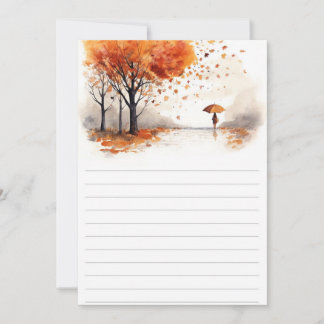 Convite Autumn Leaves Hardcover Notebook | Fall Forest Jou