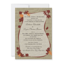 Autumn Leaves Wedding