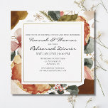 Convite Autumn Watercolor Floral Wedding Rehearsal Dinner<br><div class="desc">Customize this Rustic Autumn Floral Watercolor Rehearsal Dinner Invitation design set for your party needs. This design features Rustic Autumn Floral Watercolor Rehearsal Dinner Invitation, a perfect modern and beautiful pattern to greet your friends and family with your joyous party, reception or ceremony. It's easy to personalize to be uniquely...</div>