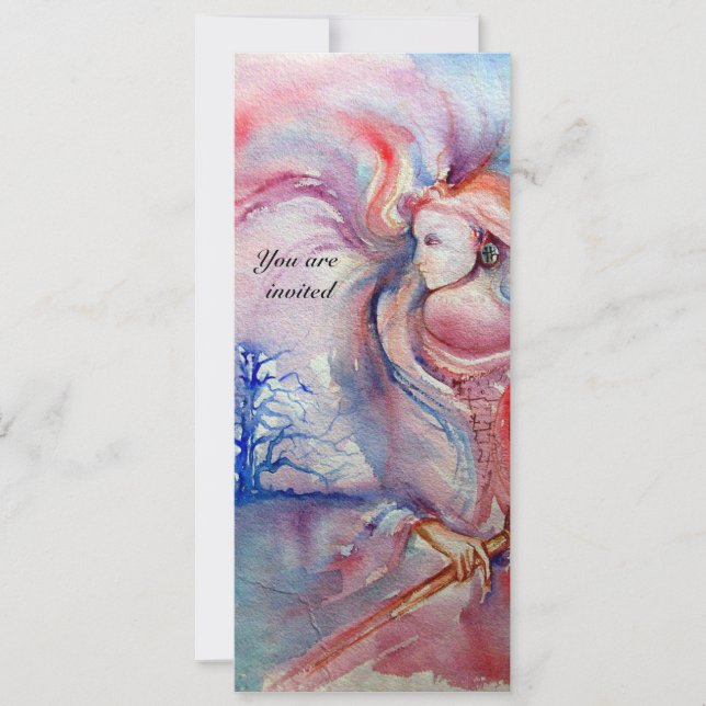 Convite AVALON 2, vermelho gema (Frente)