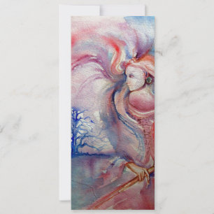 Convite AVALON rosa psicodélico roxo metálico dourado