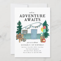 Aventura Aguarda Camper Tres Camping Aniversário