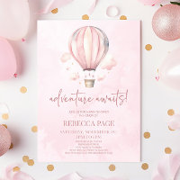 Aventura Aguarda! Chá de fraldas de balão de ar qu