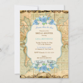 Convite Aventura aguarda o mapa do mundo vencedor do mapa 