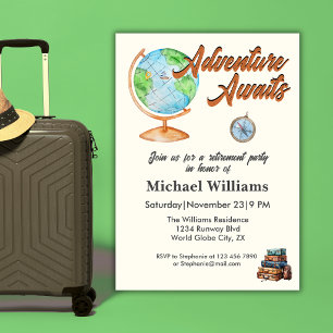 Convite Aventura de Viagens na Aposentadoria Aguarda o Mun