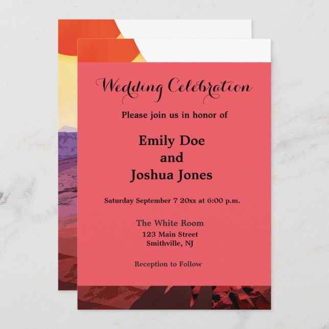 Convite Aventura do Planeta de Destino do Kepler Space Via (Frente/Verso)