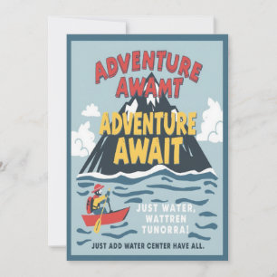 Convite Aventura Espera