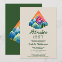 Aventura na Montanha Espera Chá de Bebê