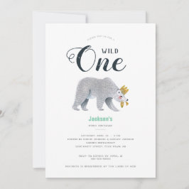 Convite Aventura Verde Moderna Bora Animal Primeiro Aniver