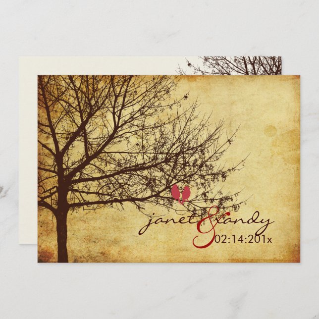 Convite AVES DE AMOR DO PixDezines (Frente/Verso)