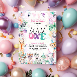 Convite Aves Selvagens Safari