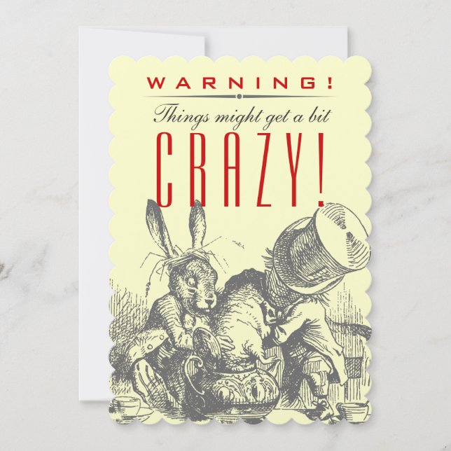 Convite AVISO! As coisas podem ficar um pouco malucas!Ódio (Frente)