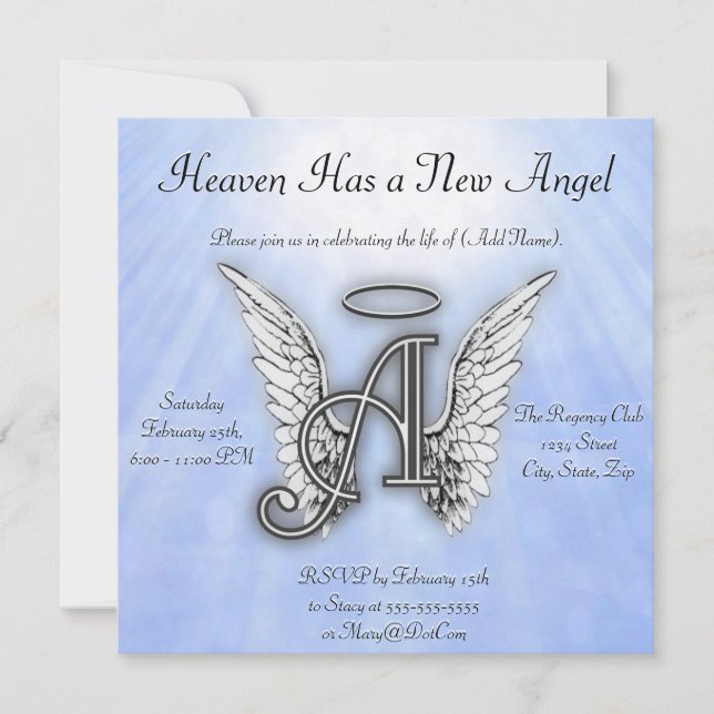 Convite Aviso Memorial (Frente)