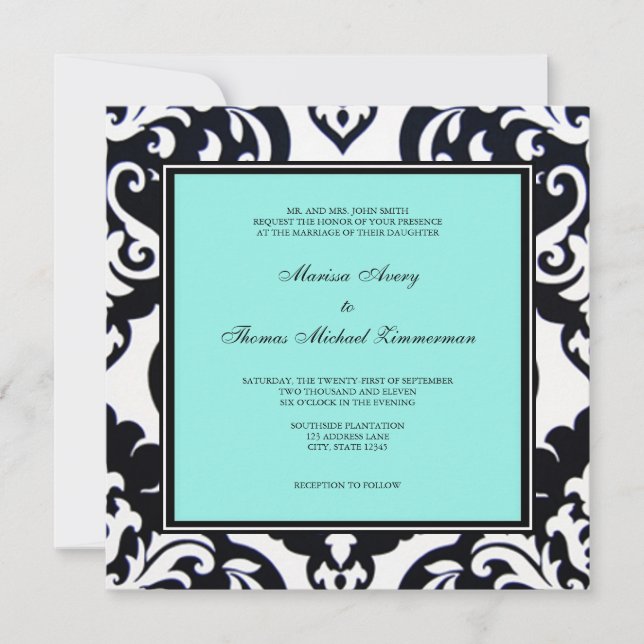 Convite Azul (Frente)