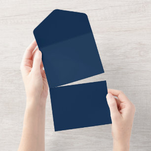 Convite Azul All-in-One da Oxford - Personalizável