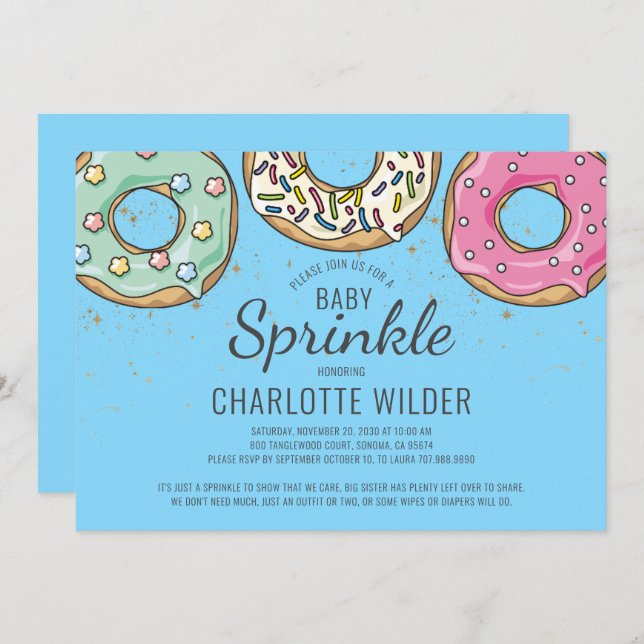 Convite Azul-Cinto-Cama | Blue Boy (Frente/Verso)