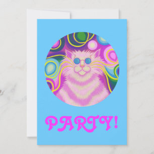 Convite Azul-convite rosa-delic-gato-delic