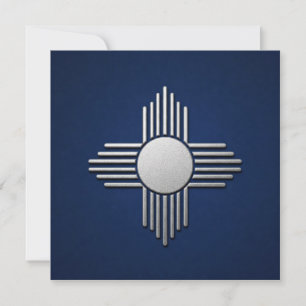 Convite Azul Novo México