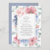 Azul poeirento e Chá de fraldas cor-de-rosa poeire