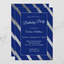 Azul Prata Aniversário