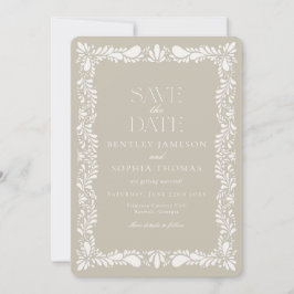 Convite Azulejo de argila Talavera Fiesta Espanhola Salve 