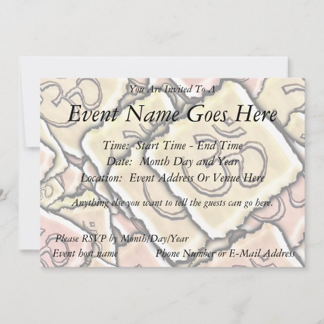 Convite Azulejo OM do esmalte (Aum) (Frente)