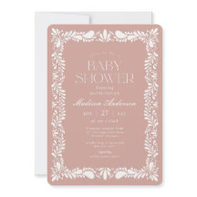 Azulejo Talavera rosa Chá de fraldas Fiesta espanh