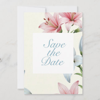 Convite Azure Bloom V01