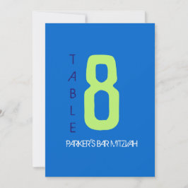 Convite B Placa Bar inicial Bat Mitzvah