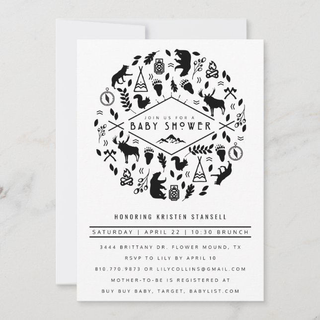 CONVITE BABY ADVENTURE (Frente)