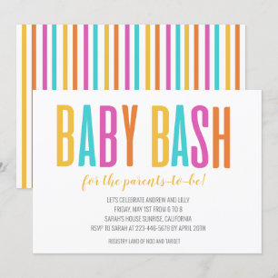 Convite Baby Bash