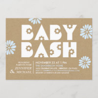 Baby Bash | Chamadas de Bebê Papel Kraft v3