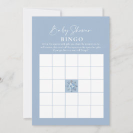Convite Baby Bingo Dusty Jogos de Chá de fraldas Azul de i